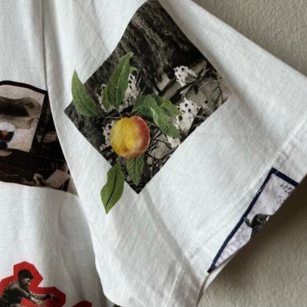 Graphic Print White T-Shirt - Picture 4 of 8